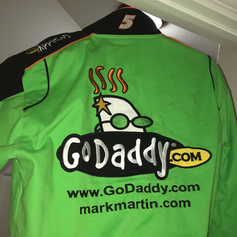 Godaddy nascar jacket